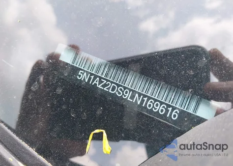 2020 Nissan Murano Platinum Intelligent Awd from USA, damaged, VIN 5N1AZ2DS9LN169616